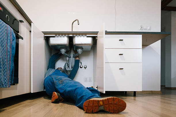 Professional Plumbing technician working in Thomasville, NC